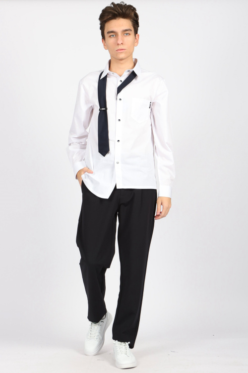 Рубашка B-SH34417 (Белый, 158)