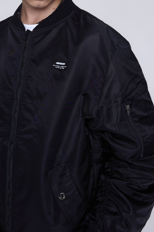 Бомбер B-JCK35184 (черный, 146)