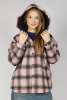 Куртка B-JCK36501 Miasin (розовый в клетку, 140-170)