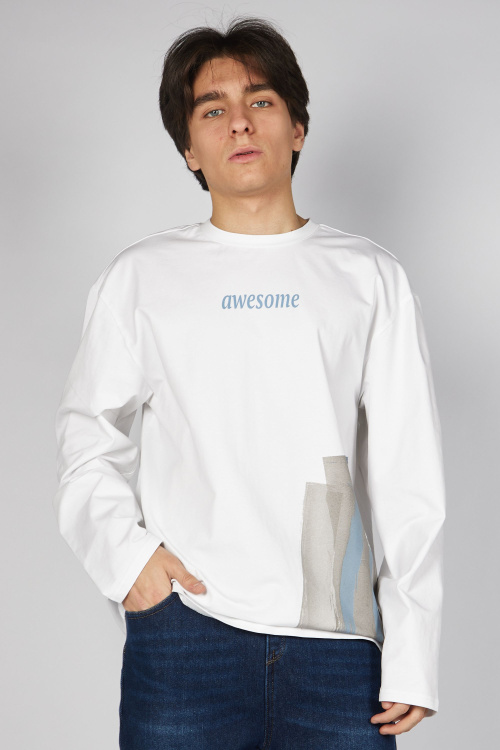 Лонгслив B-SW35446 Miasin (Белый, 140)
