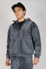Толстовка на молнии B-HDZ36505 Miasin (Серо-синий, 140-170)