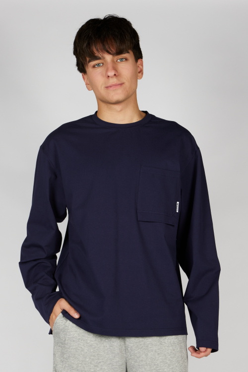 Лонгслив B-SW36340 Miasin (Синий, 122-134 (3 шт.))