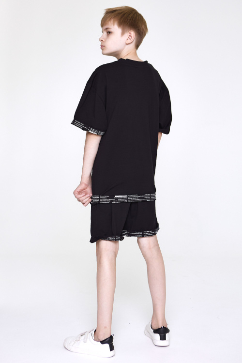 Футболка B-TS35145 (черный, 140)