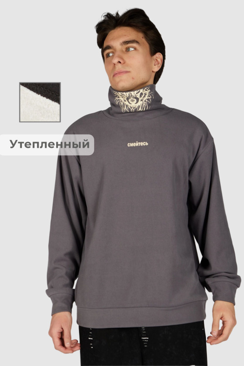 Свитшот B-SW36509 Miasin (темно-серый, 140-170)