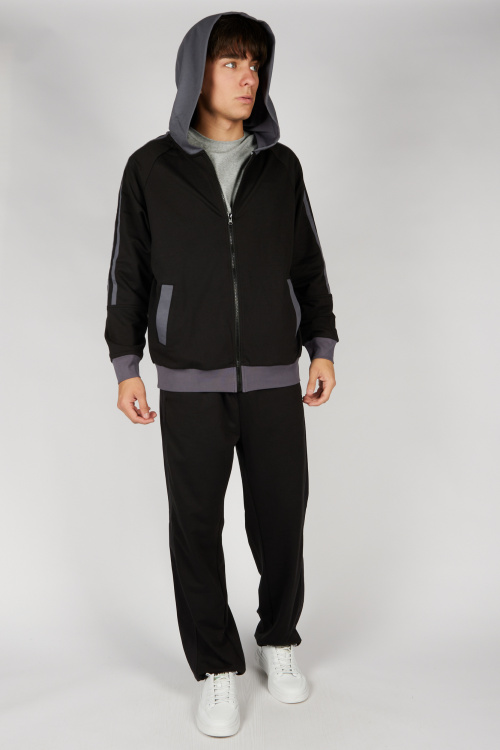 Толстовка на молнии B-HDZ36254 Miasin (Черный, 122-134 (3 шт.))