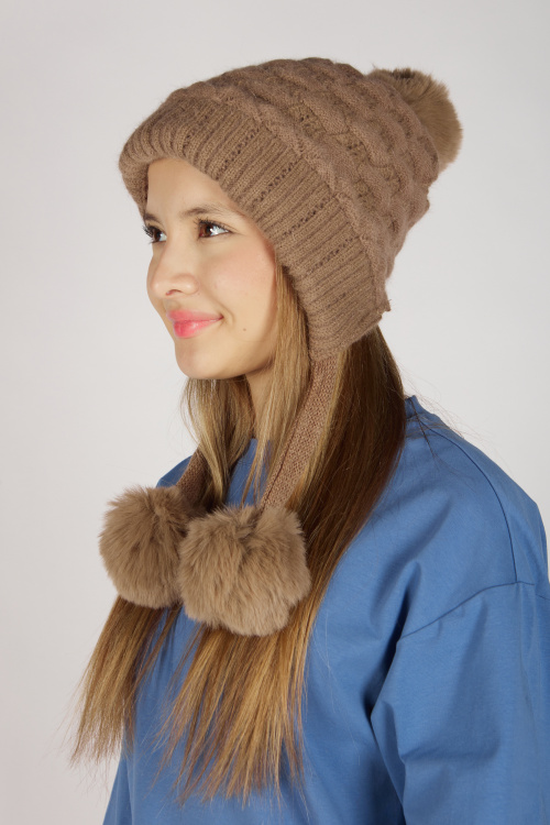 Шапка A-KP56718 Miasin (Бежевый, OS (4 шт.))