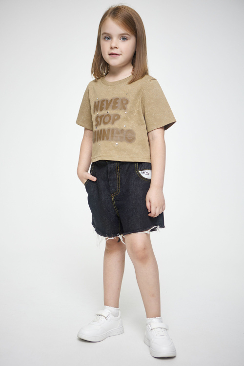 Футболка G-TS25121 (T.бежевый, 128)