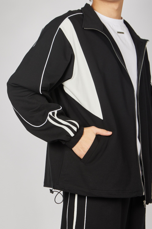 Толстовка на молнии B-HDZ35271 (Черный, 170)