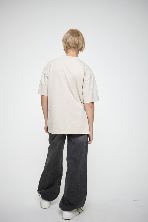 Футболка B-TS35166 (Светло-бежевый, 140)