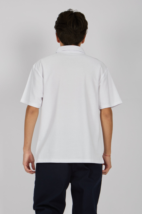 Поло B-PL34444 (Белый, 146)