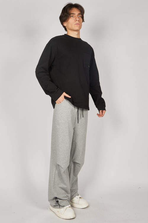 Лонгслив B-SW35274 (Черный, 176)