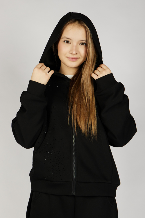 Толстовка на молнии G-HDZ26454 Miasin (Черный, 134-164)