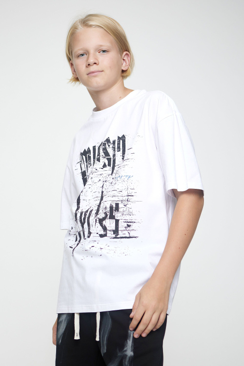 Футболка B-TS35146 (белый, 146)