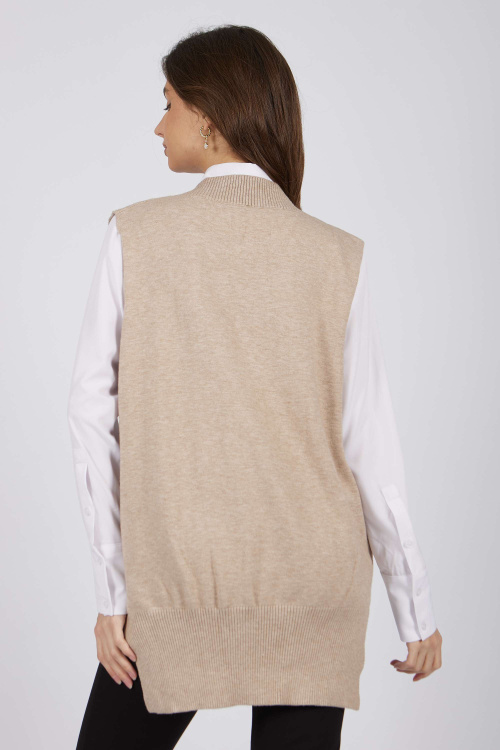 Жилет G-VST24528 (Бежевый, 140)