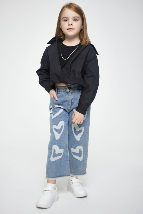 Рубашка G-SH25019 (черный, 110)