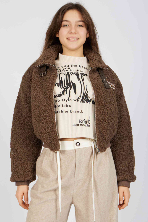 Куртка (Коричневый, 140)