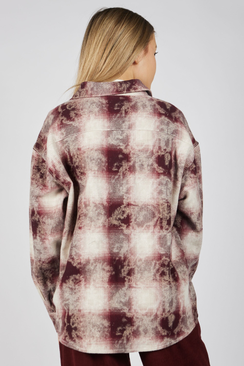 Рубашка B-SH35406 Miasin (красный в клетку, 140)