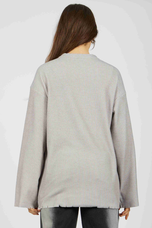 Лонгслив (Серый, 164)