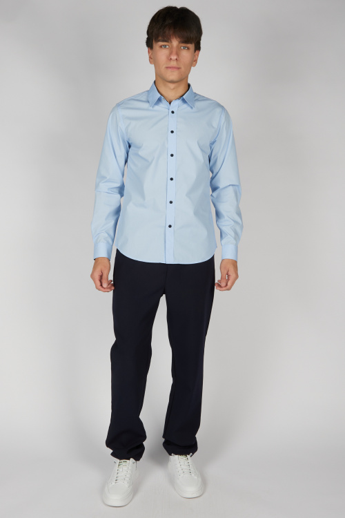 Рубашка B-SH35278-26 Miasin (Голубой, 140-170 (6 шт.))