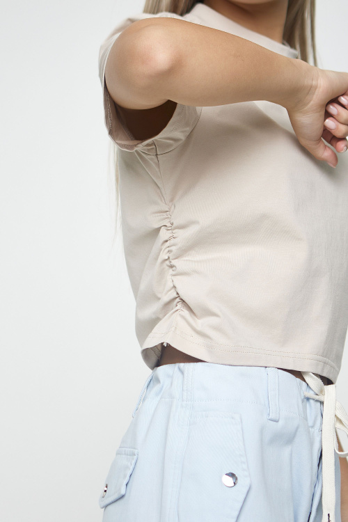 Футболка G-TS25119 (Светло-бежевый, 134)