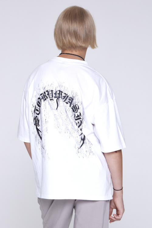 Футболка B-TS35054 (белый, 140)