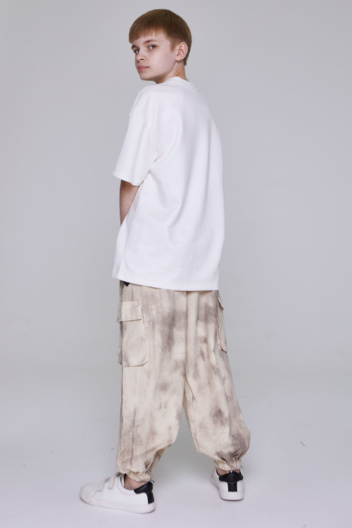 Футболка B-TS35186 (белый, 140)