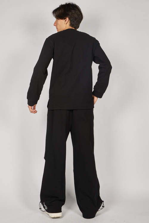 Лонгслив B-SW35273 (Черный, 176)