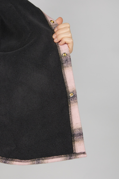 Куртка B-JCK36501 Miasin (розовый в клетку, 140-170)