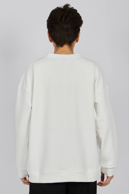 Джемпер B-SW34477A (Белый, 140)
