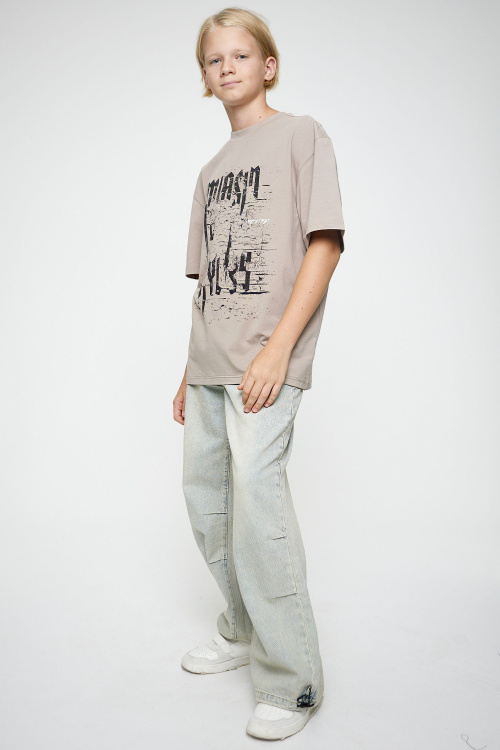 Футболка B-TS35146 (T.бежевый, 140)