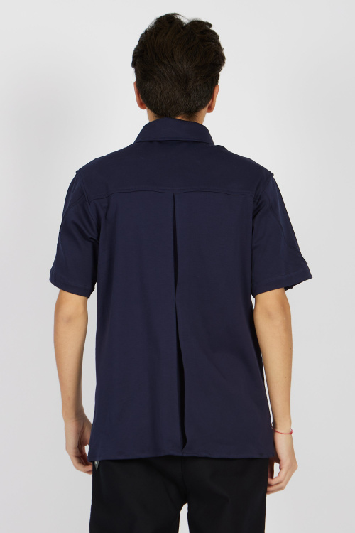 Рубашка B-SH34408S (Синий, 158)