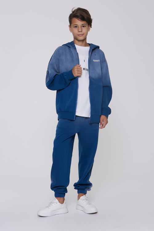 Бомбер B-HDZ35124 (Джинс. синий, 152)