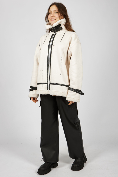 куртка B-JCK34633 (Белый, 140)