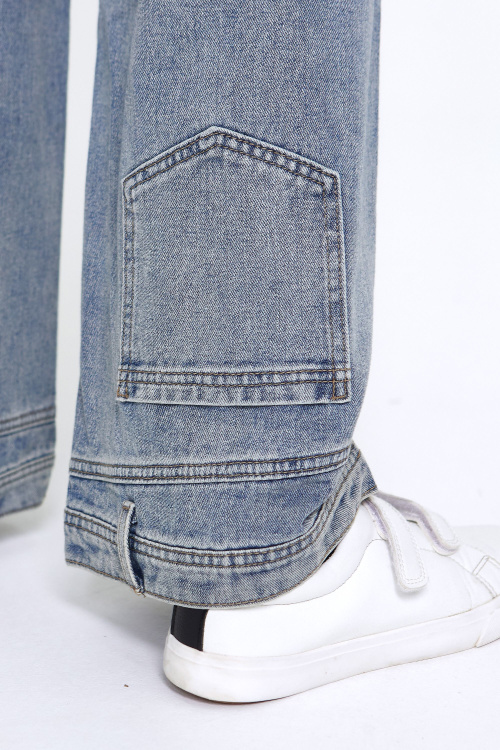 Джинсы B-JN35159 (Джинсовый, 170)