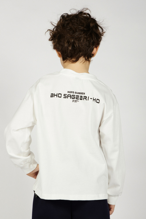 Лонгслив B-SW36435 Miasin (Белый, 100-140)