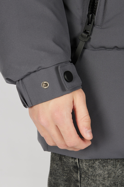 Пальто зимнее B-PLT36522 Miasin (Серый, 140-170)