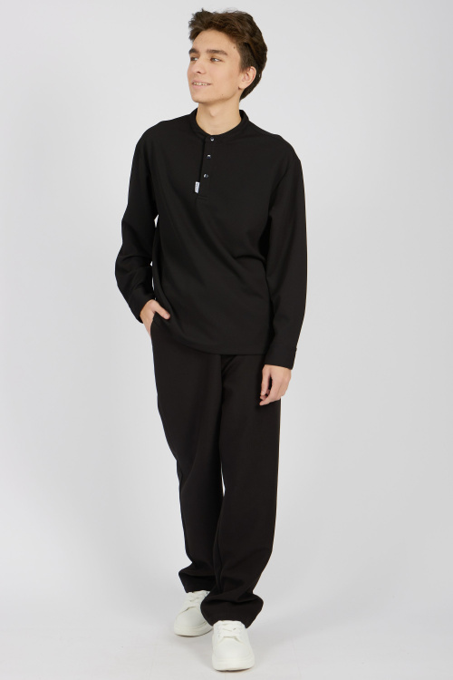 Поло B-PL34469 (Черный, 158)