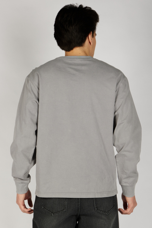 Лонгслив B-SW36458 Miasin (светло-серый, 140-170)