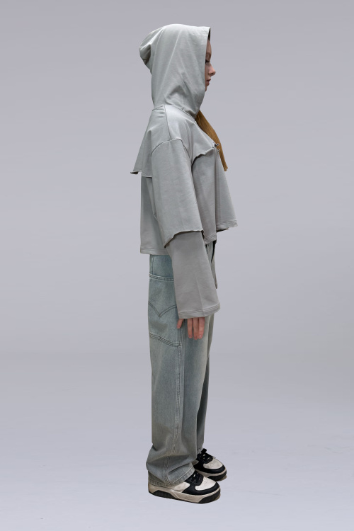 Худи B-HD35138 (серый, 140)