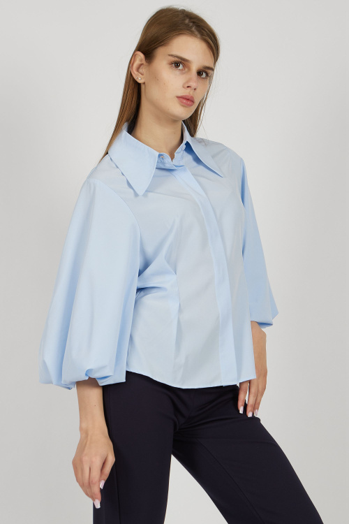 Блузка G-SH24467 (Голубой, 164)