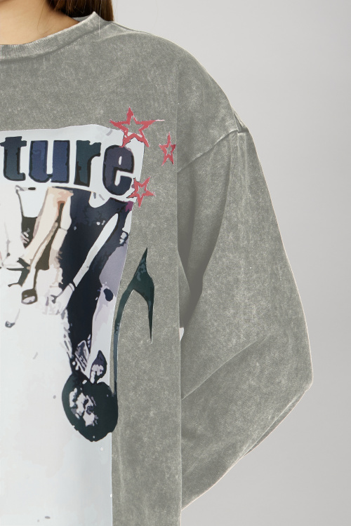 Лонгслив G-SW26447 Miasin (темно-серый, 134-164)