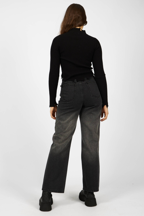 Лонгслив (Черный, 146)