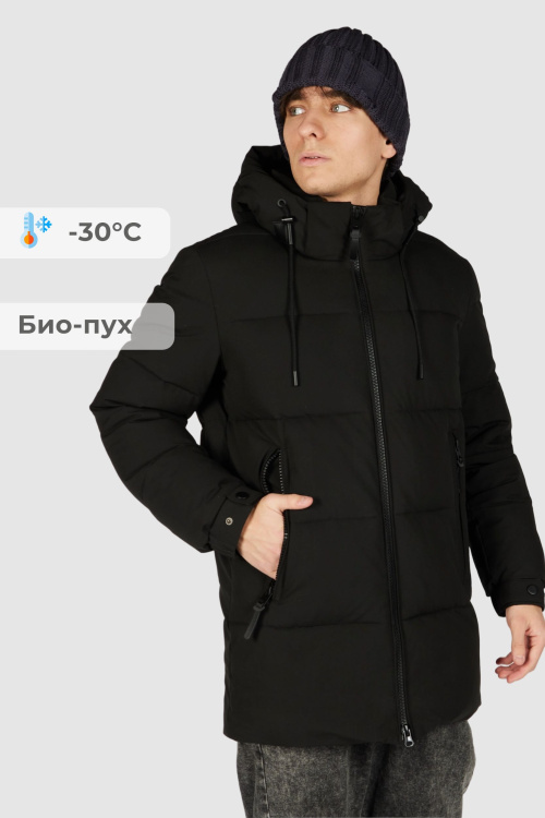 Пальто зимнее B-PLT36522 Miasin (Черный, 140-170)