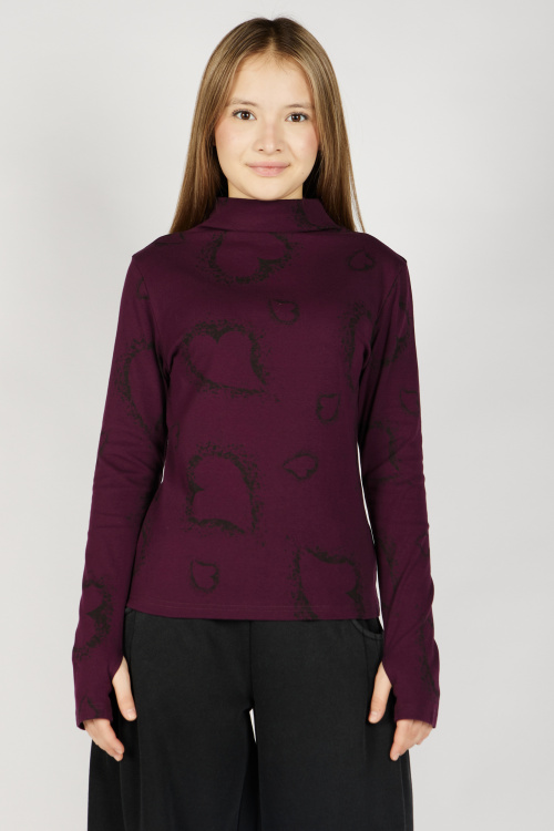 Лонгслив G-TN26438 Miasin (темно-фиолетовый, 134-164)