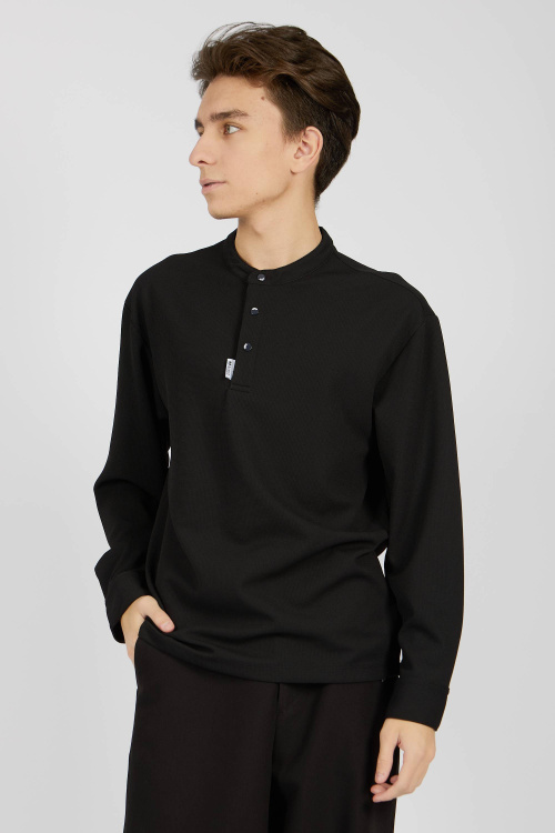 Поло B-PL34469 (Черный, 158)