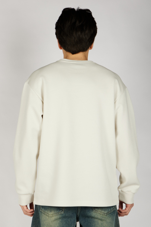 Джемпер B-SW36479 Miasin (бело-серый, 140-170)