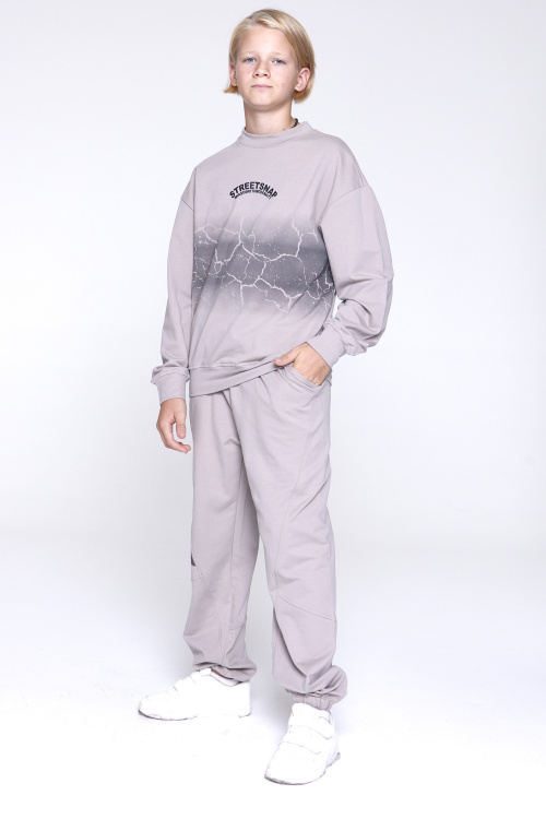 Джемпер B-SW35107 (серый, 146)