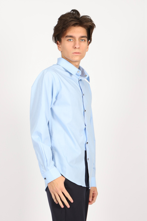 Рубашка B-SH34421 (Голубой, 122)