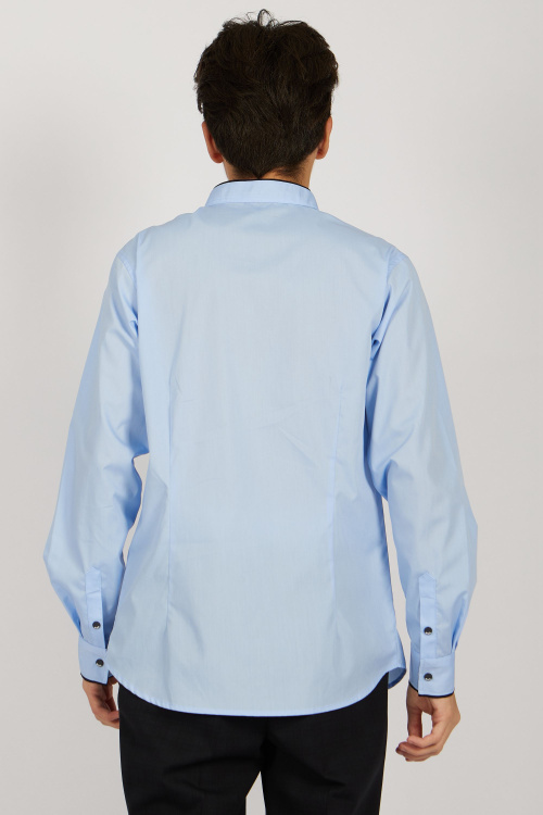 Рубашка B-SH34452 (Голубой, 158)