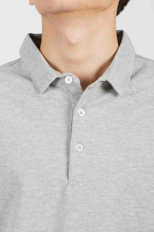 Поло B-PL34444 (Серый, 140)